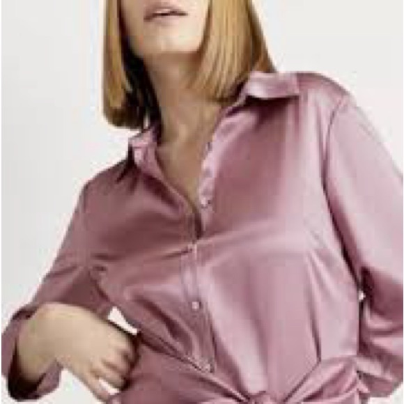 Cinq A Sept Pink Silk Dress - Picture 5 of 8